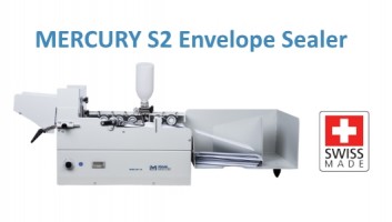 The new MERCURY S2 Envelope Sealer